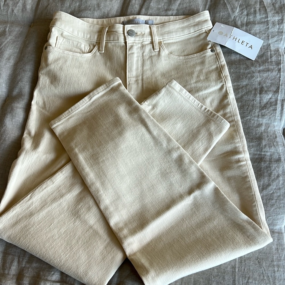 ATHLETA FLEX STRAIGHT JEAN NWT